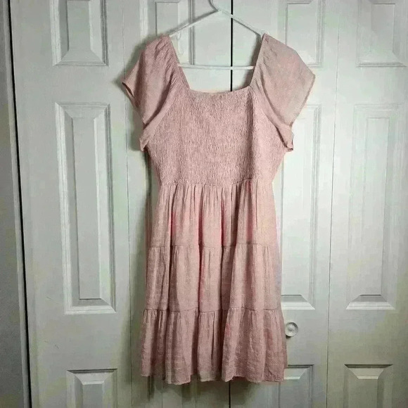 Andree by Unit Babydoll Pink Dress Size 1X NWT - Picture 4 of 7